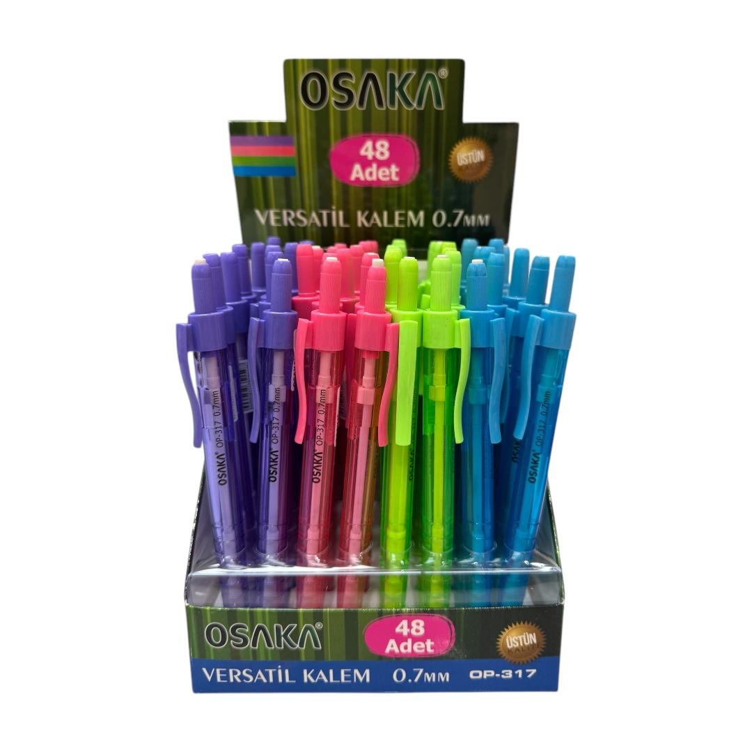 OSAKA OP-317 VERSATİL 0.7 UÇLU 48'Lİ PAKET